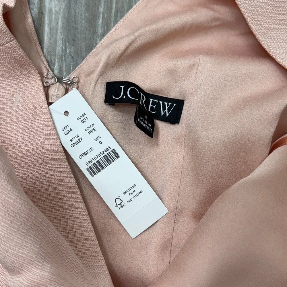 NWT! JCrew $220 sheath dress fully lined - Picture 6 of 11